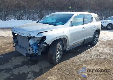 2020 GMC Acadia Fwd Sle z USA, uszkodzony, nr VIN 1GKKNRL40LZ219140